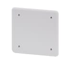 GEWISS - COPERCHIO BASSO ANTIURTO AD ALTA RESISTENZA - PER CASSETTE PT/PT DIN E PT DIN GREEN WALL - 92X92 - IP40 - BIANCO RAL9016 GW48013
