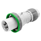 GEWISS - SPINA MOBILE DIRITTA HP - IP66/IP67/IP68/IP69 - 3P+T 125A >50V >300-500HZ - VERDE - 2H - CABLAGGIO A MANTELLO