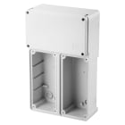 GEWISS - BASE MODULARE PER MONTAGGIO IN BATTERIA DI PRESE FISSE VERTICALI - NR.2X16/32A SBF/CBF/AUTOMATIKA - IP55 GW66691