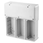 GEWISS - BASE MODULARE PER MONTAGGIO IN BATTERIA DI PRESE FISSE VERTICALI - NR.3X16/32A SBF/CBF/AUTOMATIKA - IP55