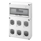 GEWISS - Q-DIN 14 MODULI - 6 FLANGE IEC 309 16/32A IP44/67 - IP65
