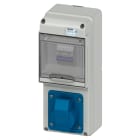 GEWISS - Q-DIN 5 DBO - 1 PRESA IEC309 - IP44