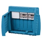 GEWISS - Q-BOX - VUOTO - MORSETTIERA DI TERRA (2X25)+(10X10)MMQ 24 MODULI EN 50022