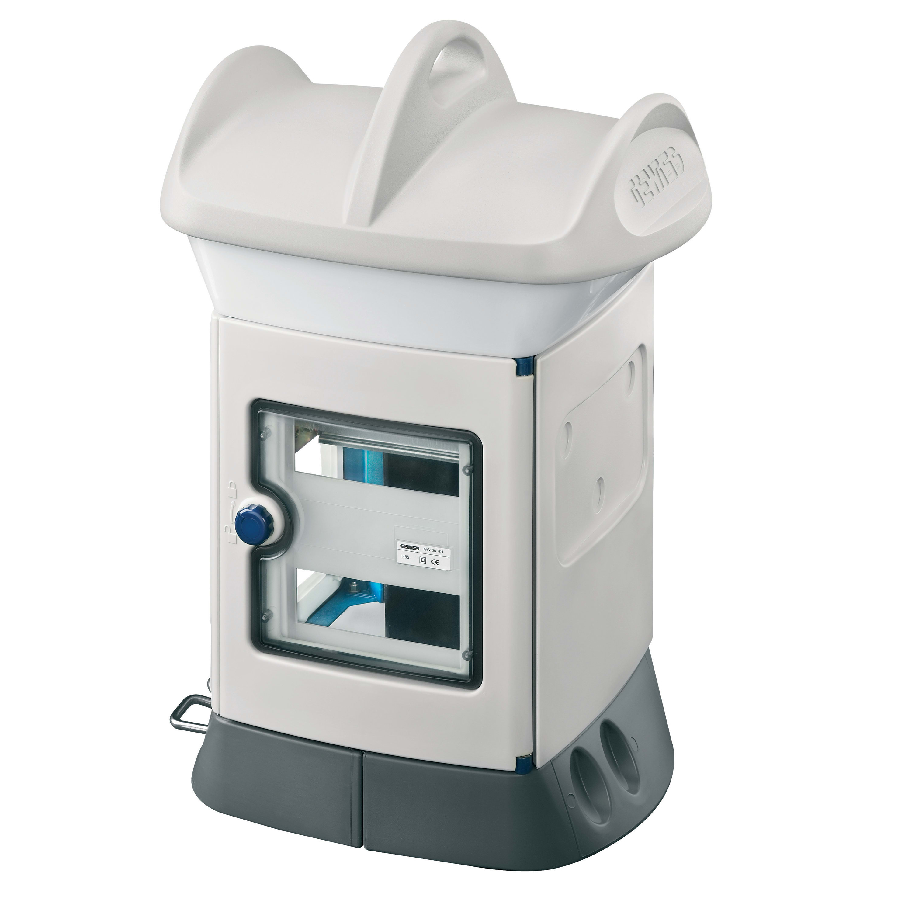 GEWISS - QMC16B - VUOTO - BIFACCIALE - LATO A 1 PANNELLO LATO B 1 KIT IDRICO - BIANCO GW68711W