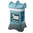 GEWISS - QMC16T - VUOTO - TRASPORTABILE - BIFACCIALE - LATO A 1 PANNELLO LATO B 1 PANNELLO - AZZURRO GW68712A