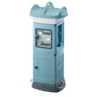 GEWISS - QMC63B - VUOTO - BIFACCIALE - LATO A 1 PANNELLO LATO B 1 PANNELLO - AZZURRO