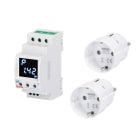 GEWISS - KIT PRECONFIGURATO P-COMFORT RF ZIGBEE E SMART PLUG - 2 SMART PLUG