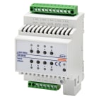 GEWISS - ATTUATORE ON/OFF - 8 CANALI - 10AX - KNX - IP20 - 4 MODULI DIN