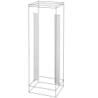 GEWISS - MONTANTI E TELAI FUNZIONALI RIDOTTI - ARMADIO DA PAVIMENTO - QDX 1600 H - 1800X600MM GWD3168R