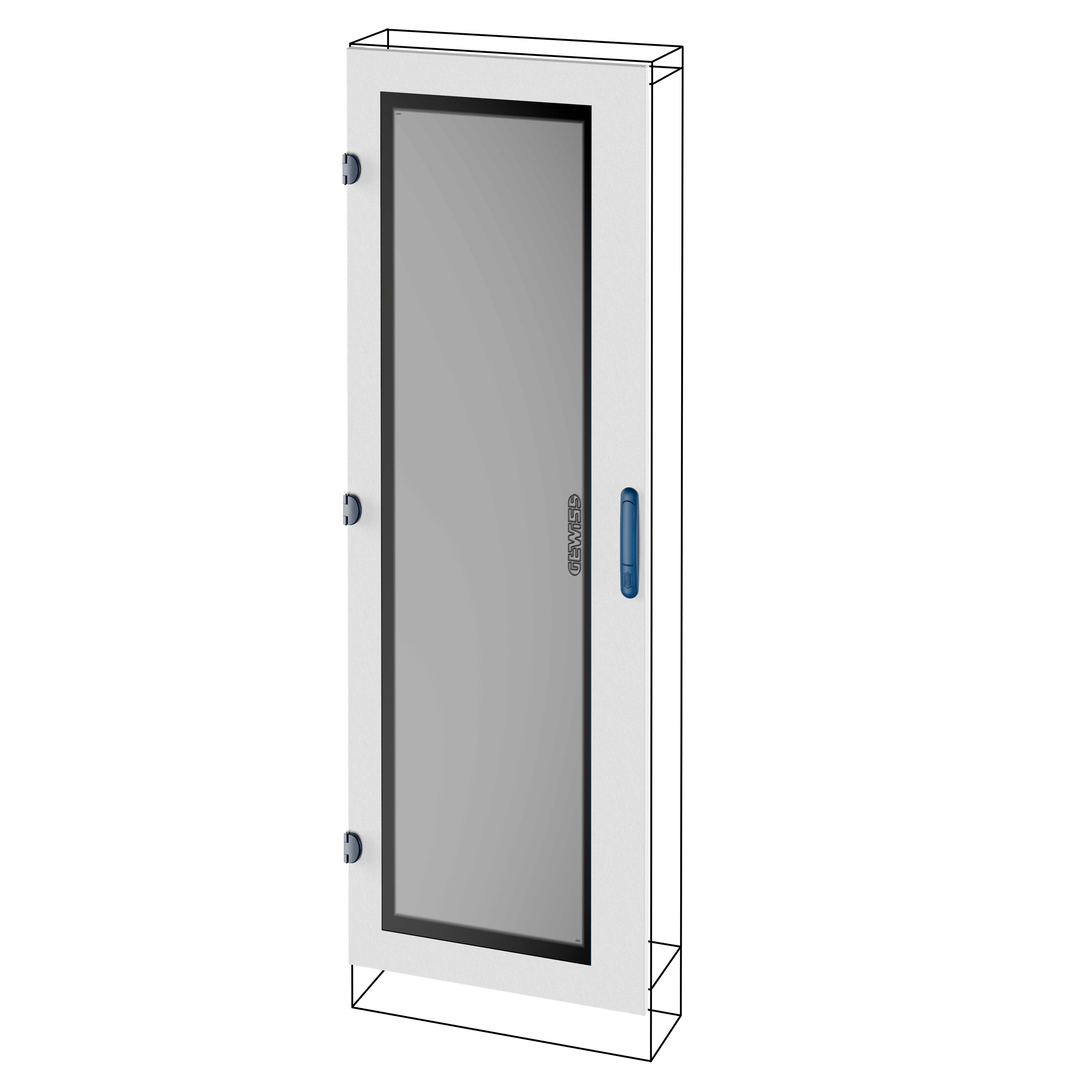 GEWISS - PORTA IN VETRO - QDX 630/1600 H - 600X2000MM GWD3201
