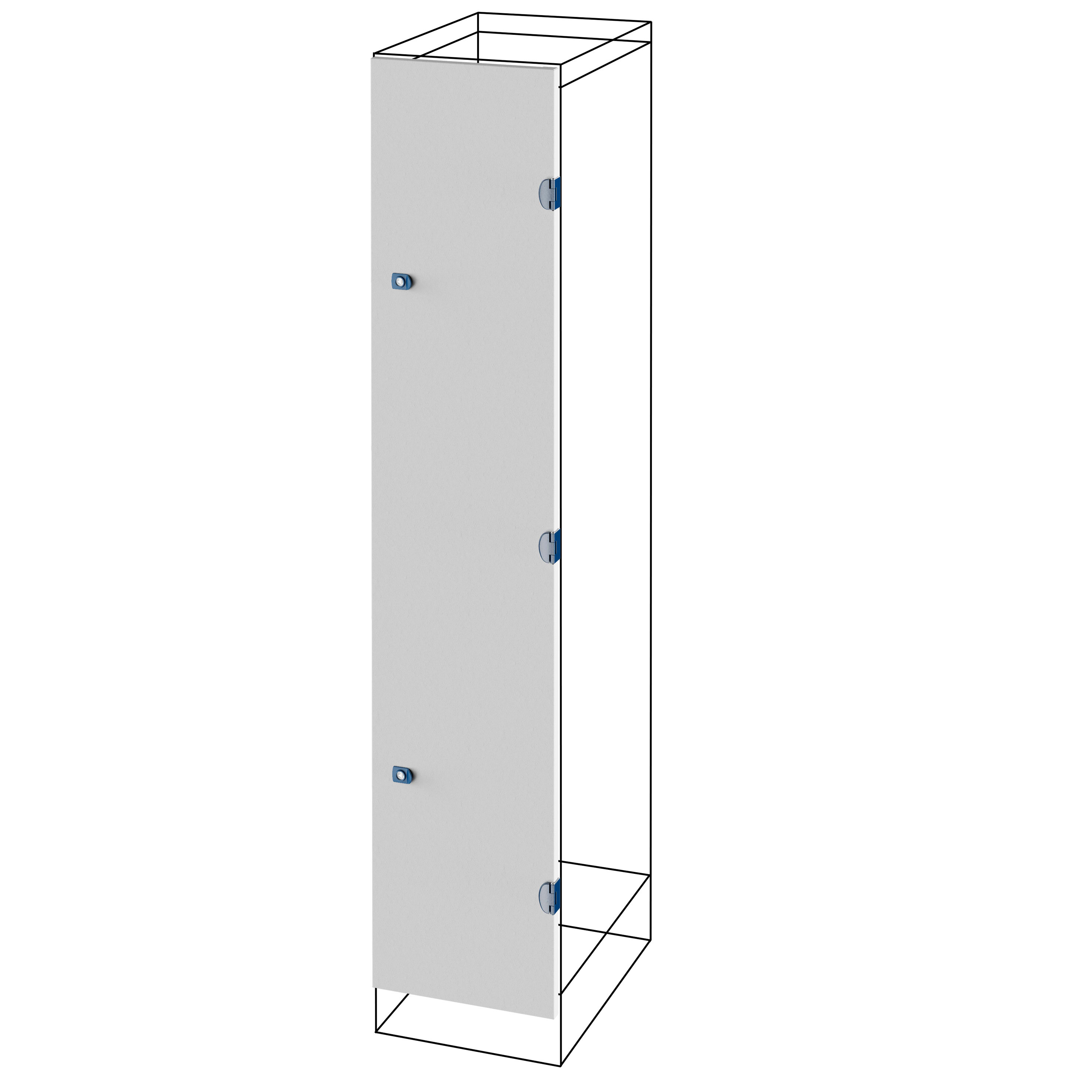 GEWISS - PORTA CIECA - VANO ESTERNO - QDX 630 H - 400X1600MM