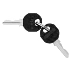 GEWISS - 2 CHIAVI DI RICAMBIO PER PORTE - TIPO YALE - QDX