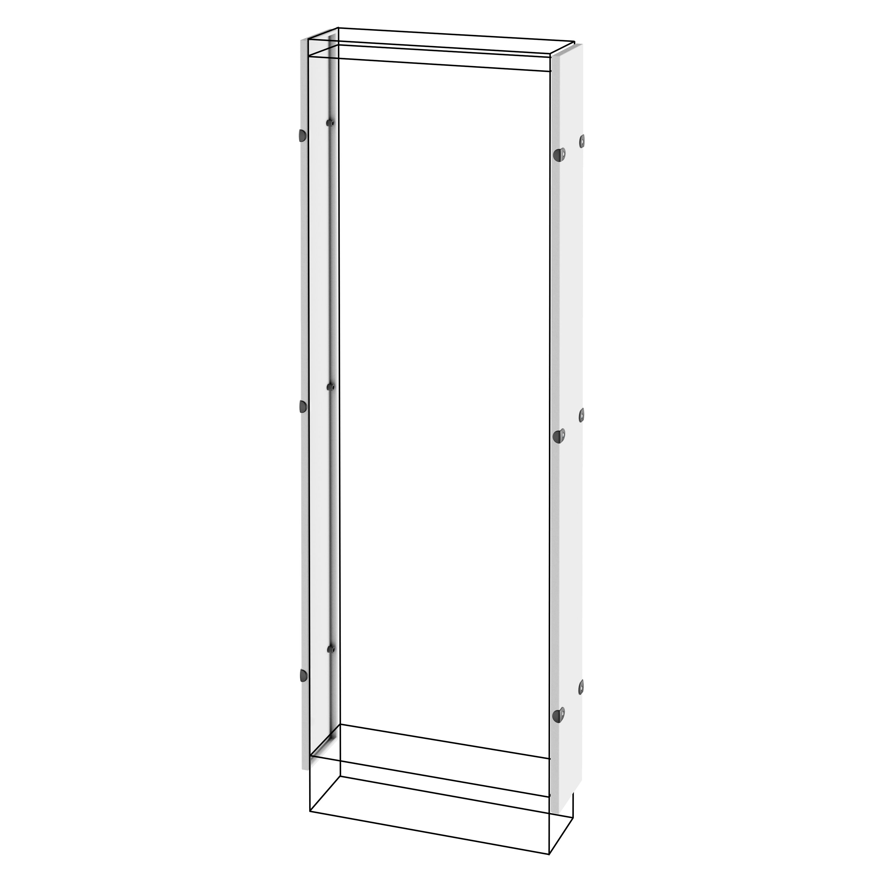 GEWISS - COPPIA DI PANNELLI LATERALI - QUADRO DA PAVIMENTO - QDX 630 H - 2000x400mm