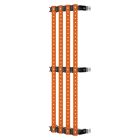 GEWISS - COPPIA DI PORTABARRE - PER BARRE PIATTE 30x10 - 630A - PER STRUTTURE P=400 - VANO AFFIANCATO - PER QDX 630H GWD3727