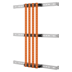 GEWISS - COPPIA DI PORTABARRE - PER BARRE PIATTE 30x10 - 630A - PER STRUTTURE P=600-800 - STRUTTURA B=850 - PER QDX 1600H GWD3731