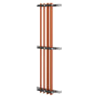 GEWISS - COPPIA DI PORTABARRE - PER BARRE SAGOMATE - 800-1250-1600A - PER STRUTTURE P=600-800 - STRUTTURA B=600 - PER QDX 1600H GWD3741