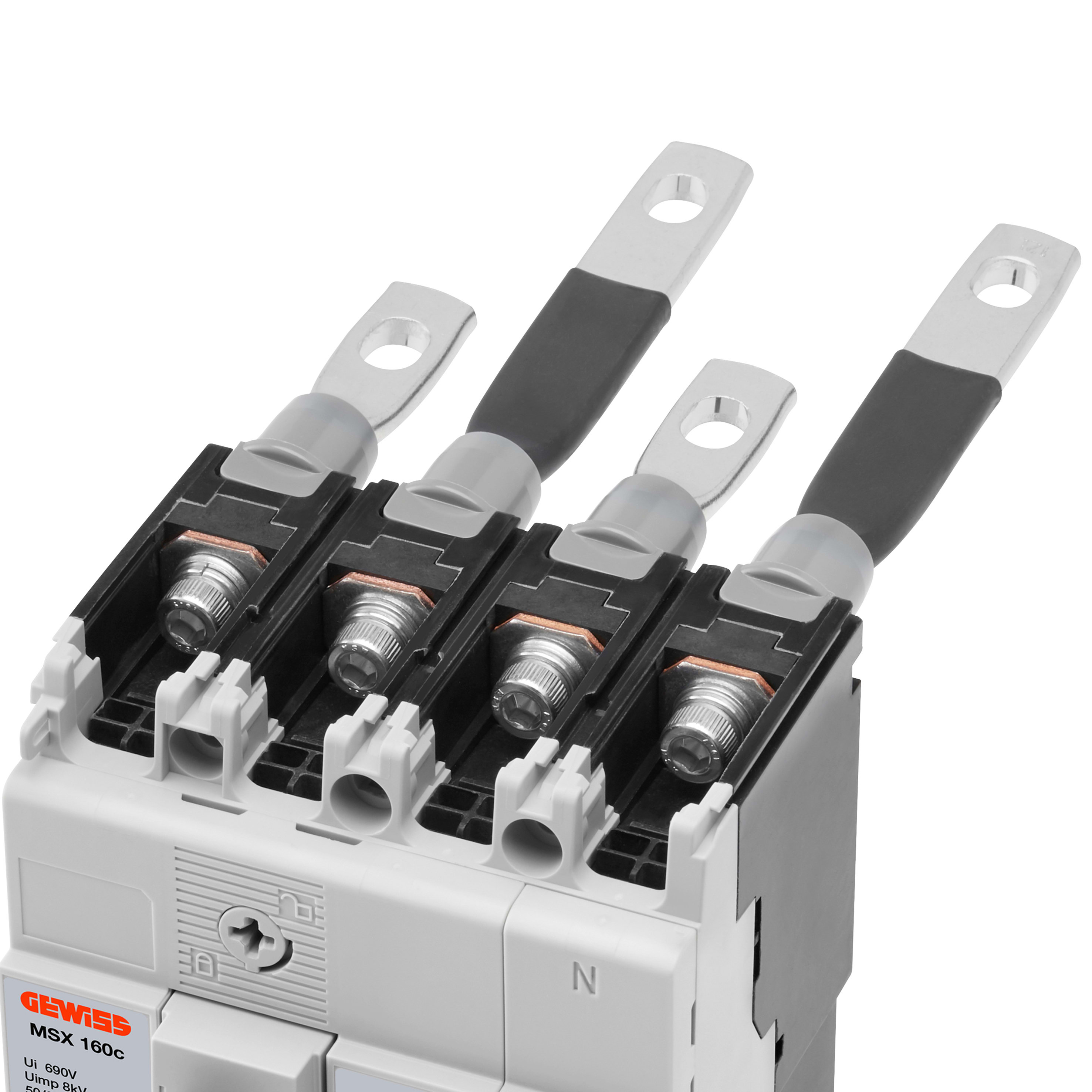 GEWISS - TERMINALI POSTERIORI RC - PER MSXE/M1000 (800A) - 4 PEZZI