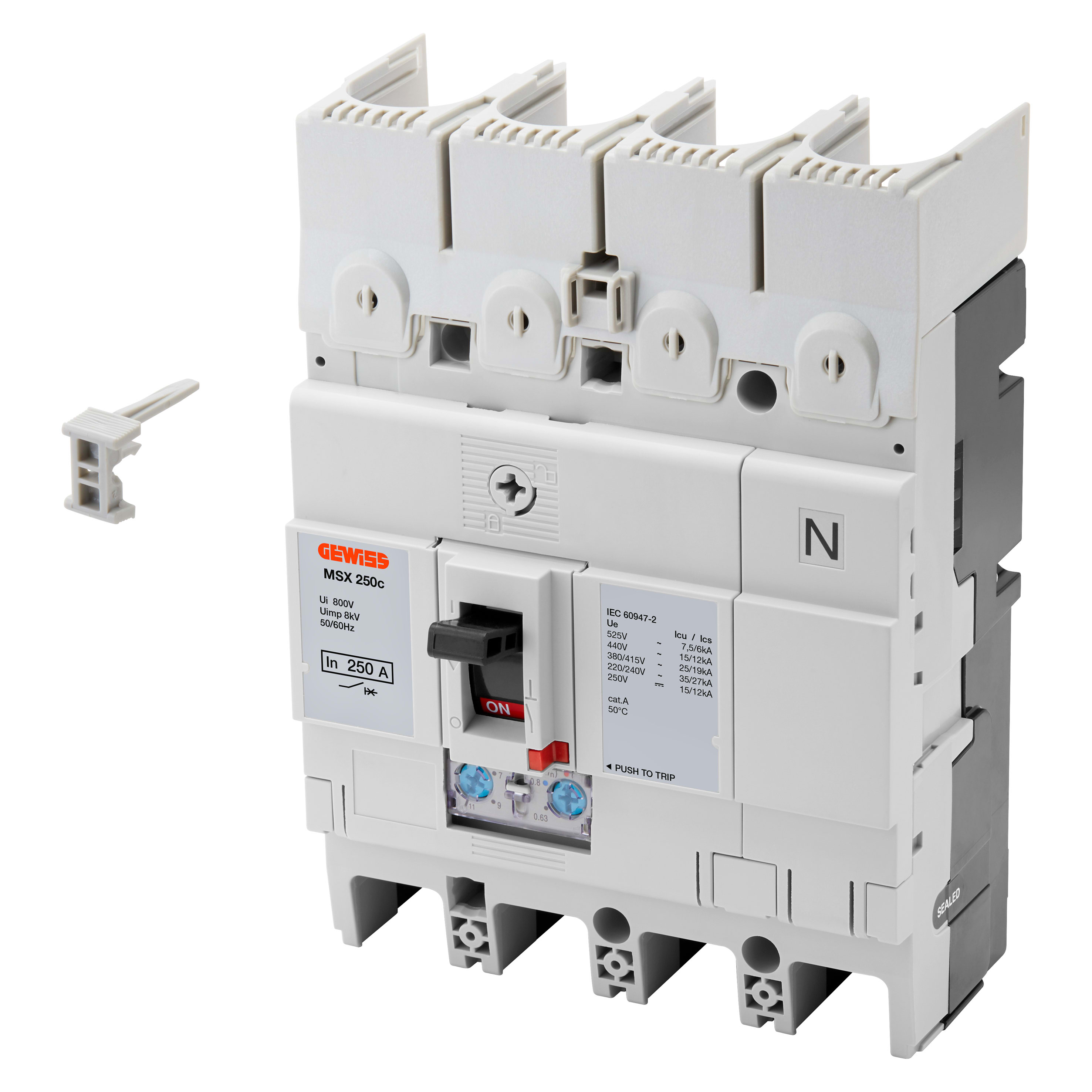 GEWISS - SIGILLI PER COPRITERMINALI - PER MSX/D/E/M125-630 GWD8863