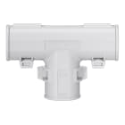 GEWISS - GIUNTO A T ISPEZIONABILE RK - IP40 - DIAMETRO 16MM - GRIGIO RAL7035