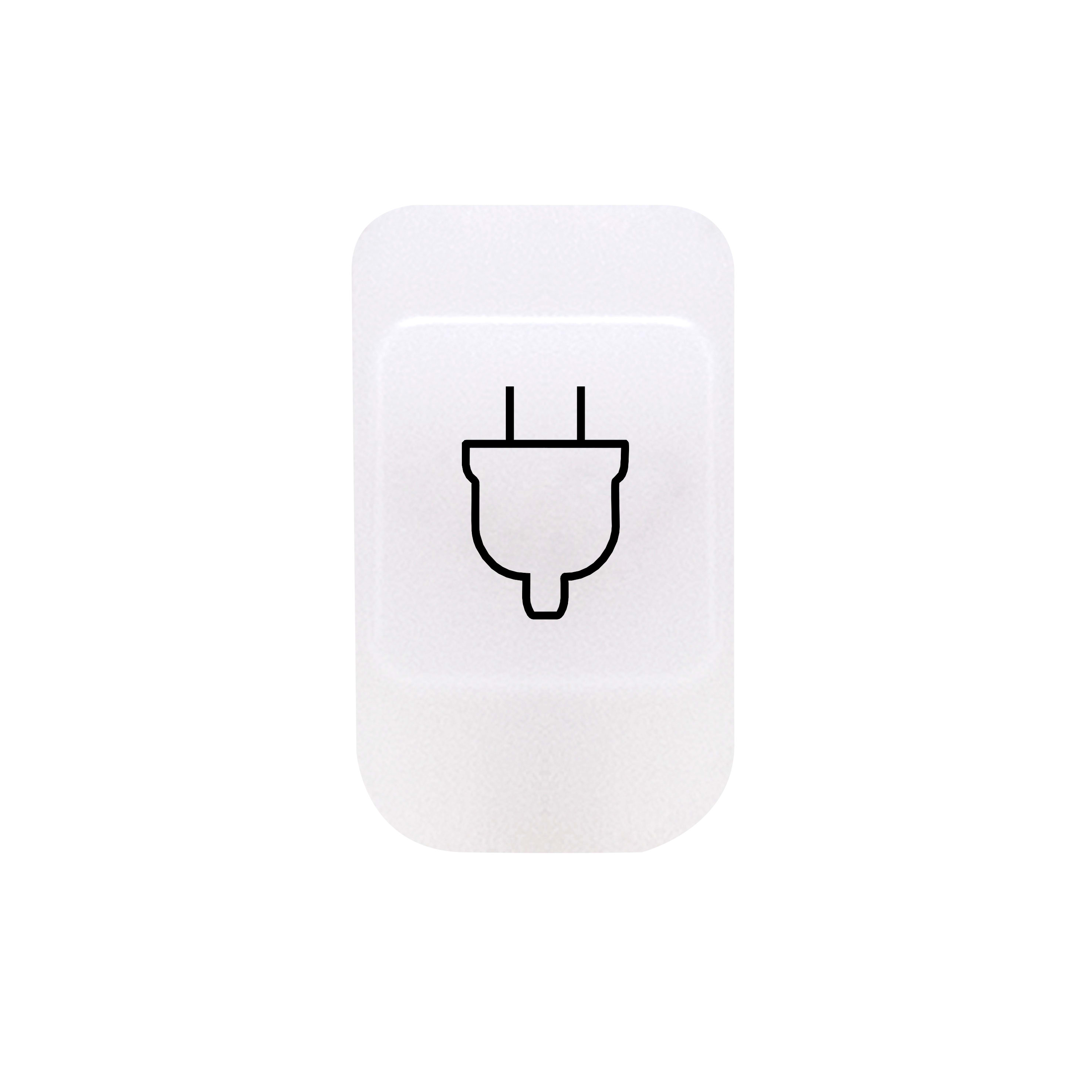 GEWISS - LENTE CON SIMBOLO ILLUMINABILE - PRESA