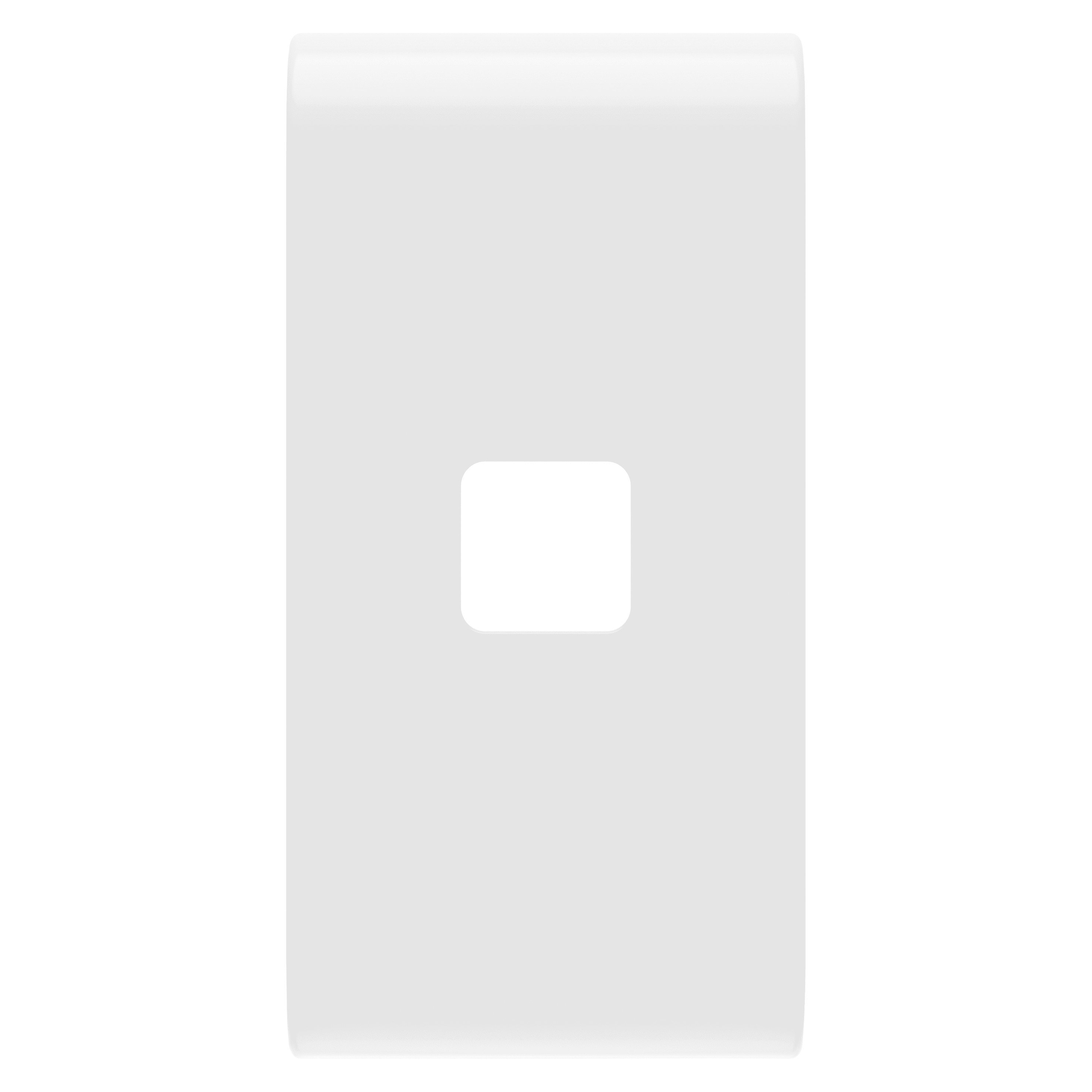 GEWISS - TASTO INTERCAMBIABILE PER COMANDI ASSIALI - DA COMPLETARE CON LENTE - 1 MODULO - BIANCO LUCIDO - CHORUSMART