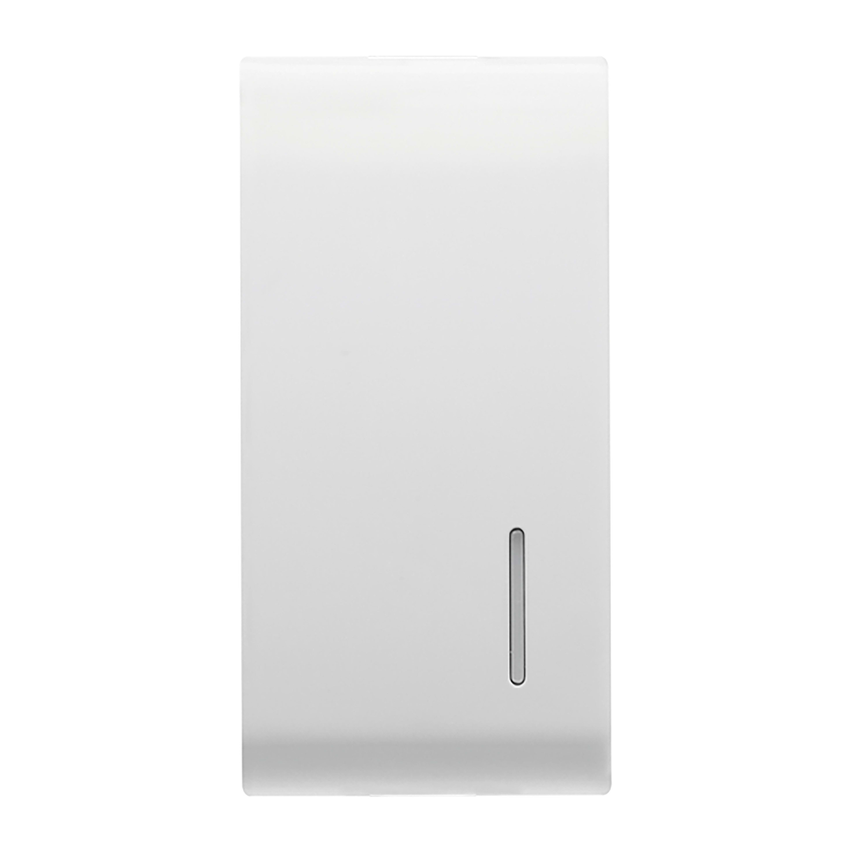 GEWISS - TASTO INTERCAMBIABILE CON DIFFUSORE - 1 MODULO - BIANCO - ANTIBATTERICO - CHORUSMART
