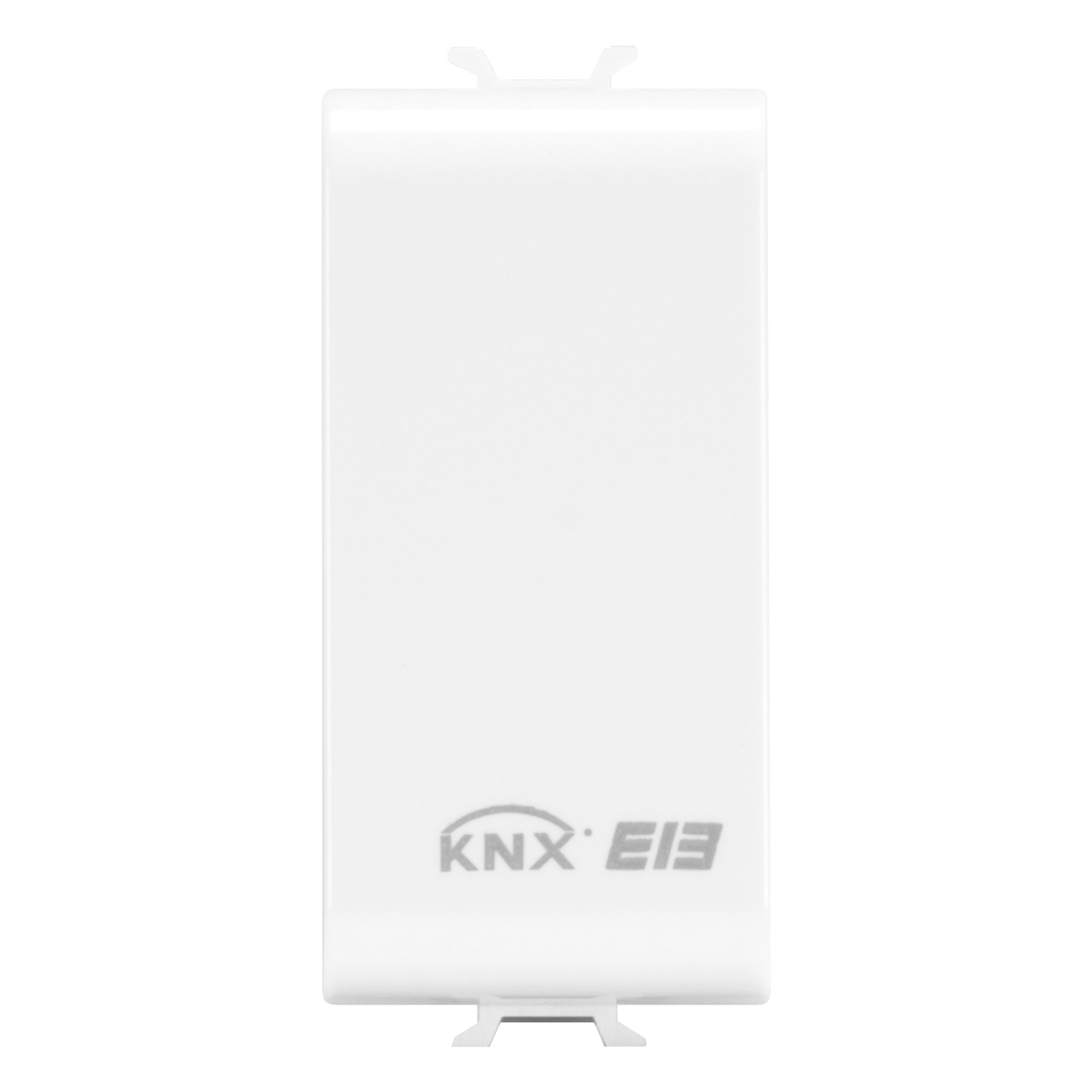 GEWISS - COPRIFORO PER ALLOGGIAMENTO INTERFACCIA CONTATTI 2/4 CANALI - 1 MODULO - BIANCO - CHORUSMART