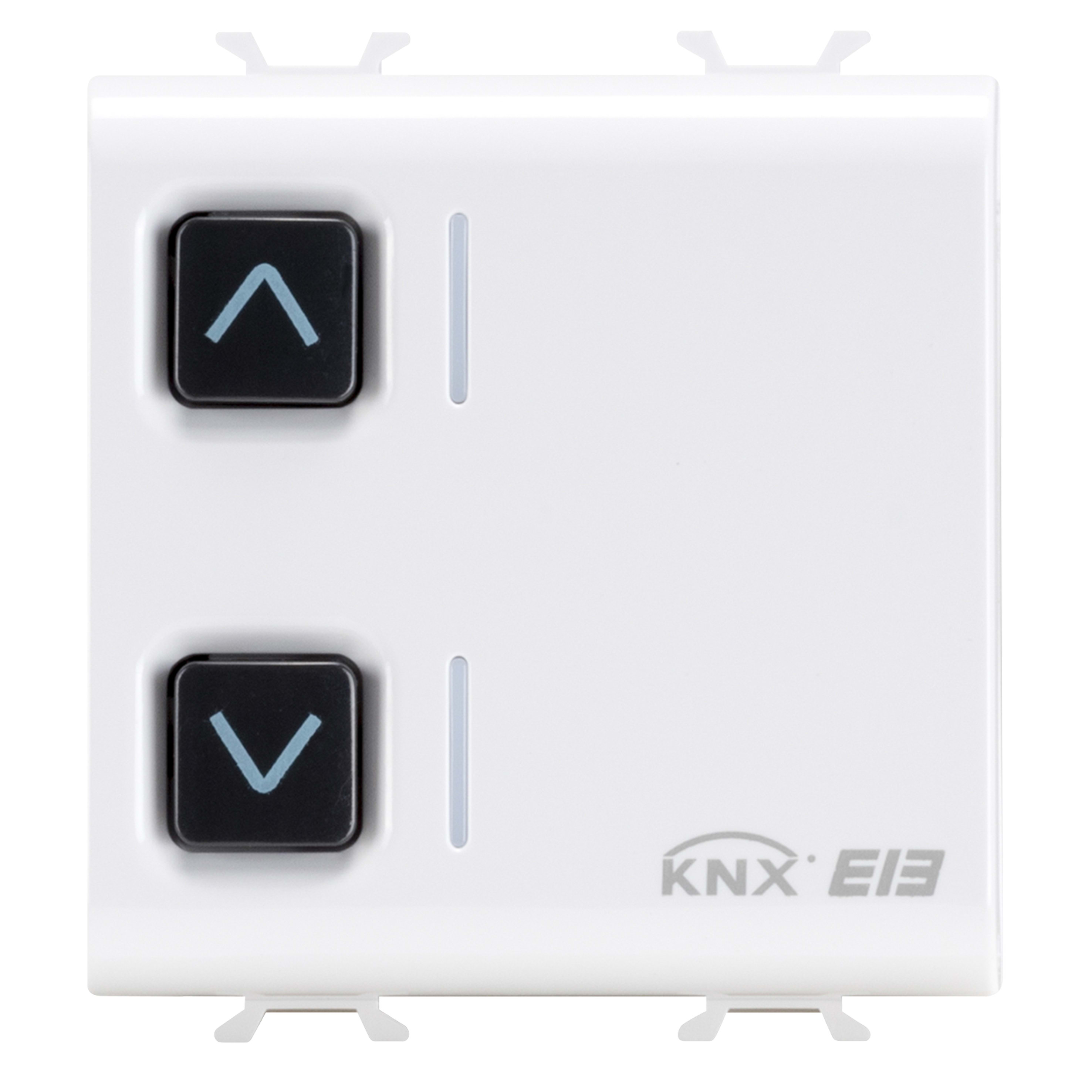 GEWISS - ATTUATORE PER TAPPARELLE - 1 CANALE - 6A - KNX - 2 MODULI - BIANCO - CHORUSMART