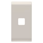 GEWISS - TASTO INTERCAMBIABILE PER COMANDI ASSIALI - DA COMPLETARE CON LENTE - 1 MODULO - NATURAL BEIGE SATINATO - CHORUSMART