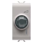 GEWISS - REGOLATORE ELETTRONICO ROTATIVO - DEVIATORE - 230V ac 50/60Hz - RESISTIVO 100-500W / INDUTTIVO 100-500VA - 1 MODULO - NATURAL BEIGE SATIN - CHORUSMART
