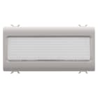 GEWISS - LAMPADA AUTONOMA DI EMERGENZA - 230Vac 50/60Hz 1h - 4 MODULI - NATURAL BEIGE SATINATO - CHORUSMART