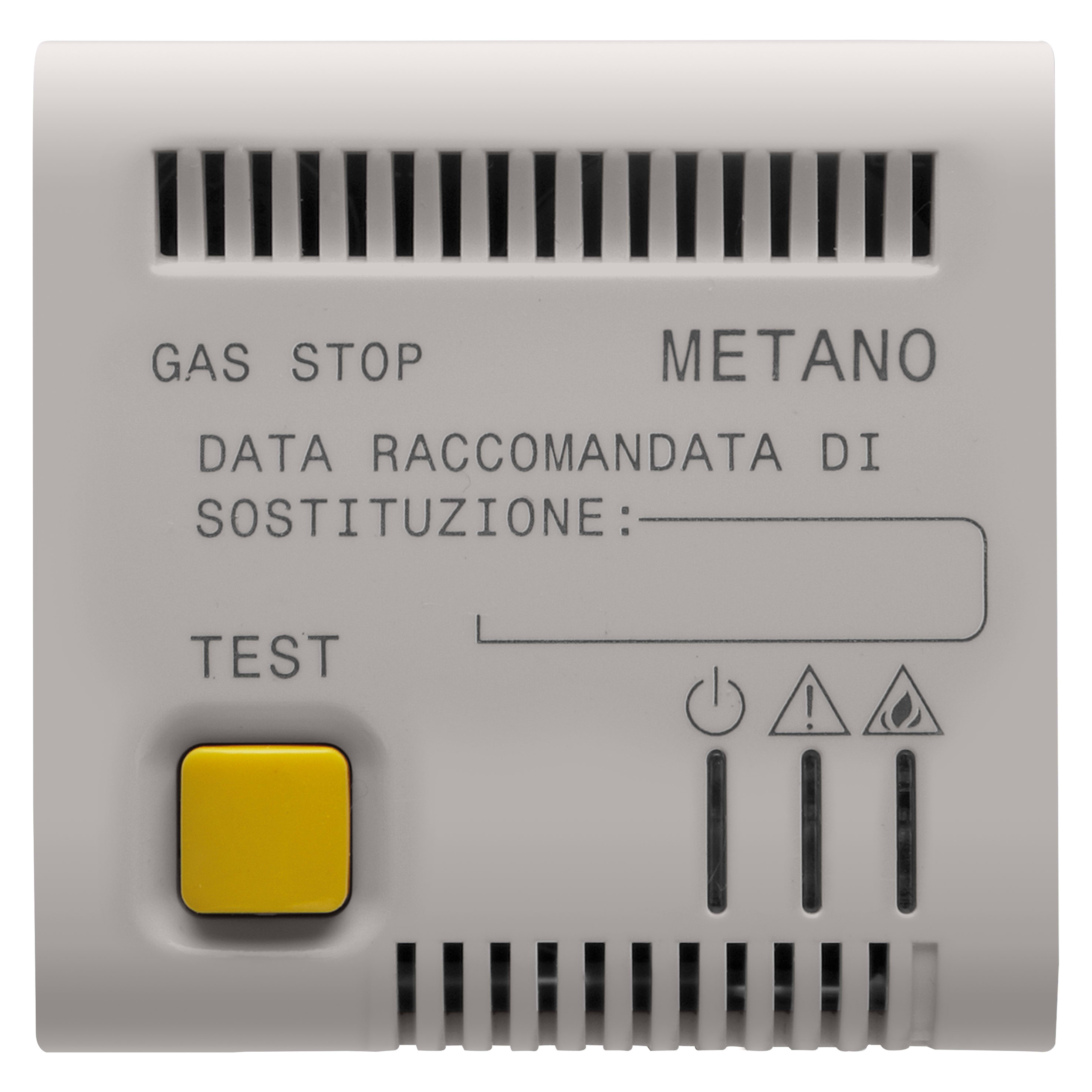 GEWISS - RIVELATORE GAS METANO - 12V ac/dc - 2 MODULI - NATURAL BEIGE SATINATO - CHORUSMART
