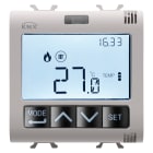 GEWISS - TERMOSTATO CON GESTIONE UMIDITÀ - KNX - 2 MODULI - NATURAL BEIGE - CHORUSMART