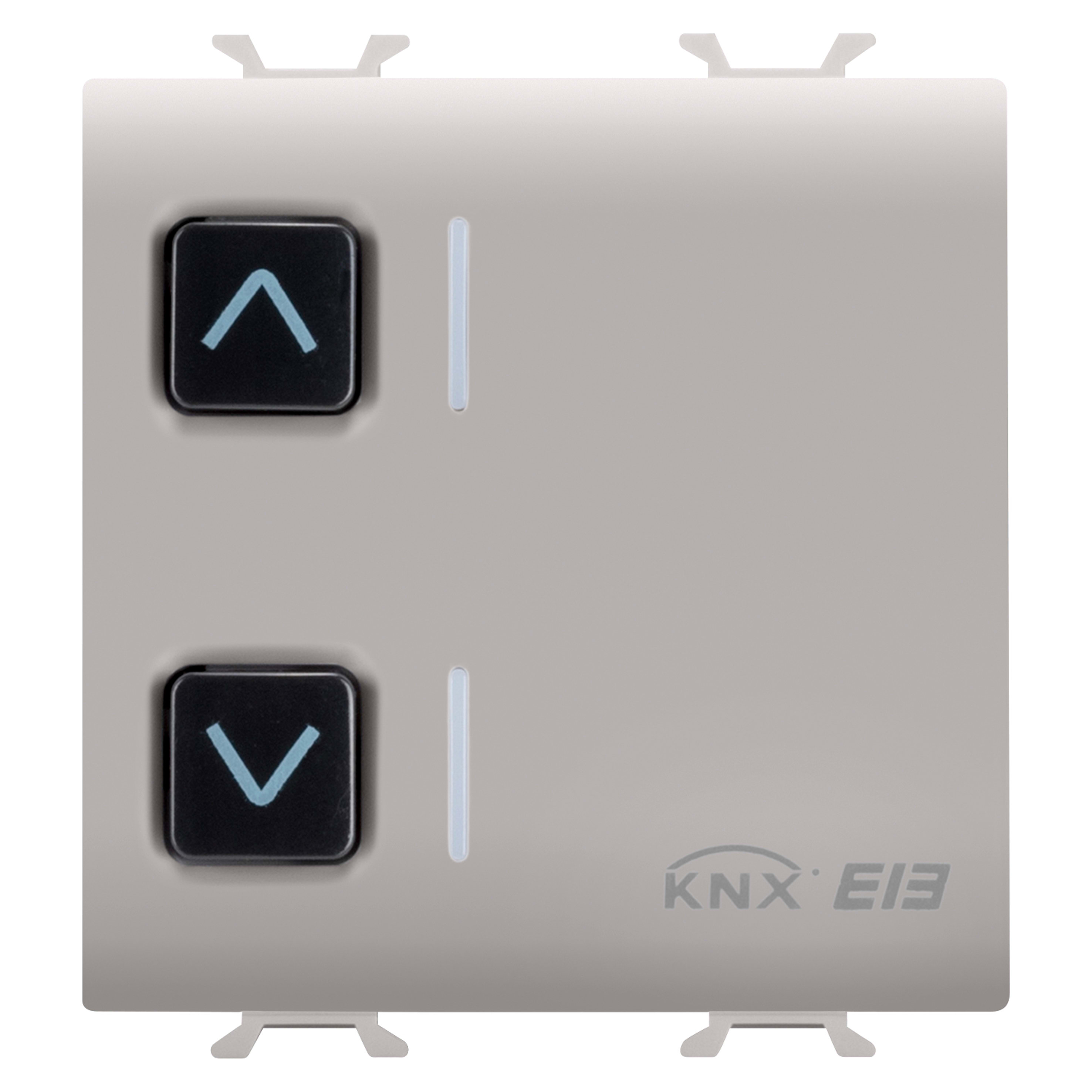 GEWISS - ATTUATORE PER TAPPARELLE - 1 CANALE - 6A - KNX - 2 MODULI - NATURAL BEIGE - CHORUSMART