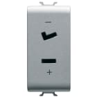 GEWISS - PRESA SELV - 2P 6A 24V POLARIZZATA - 1 MODULO - TITANIO - CHORUSMART