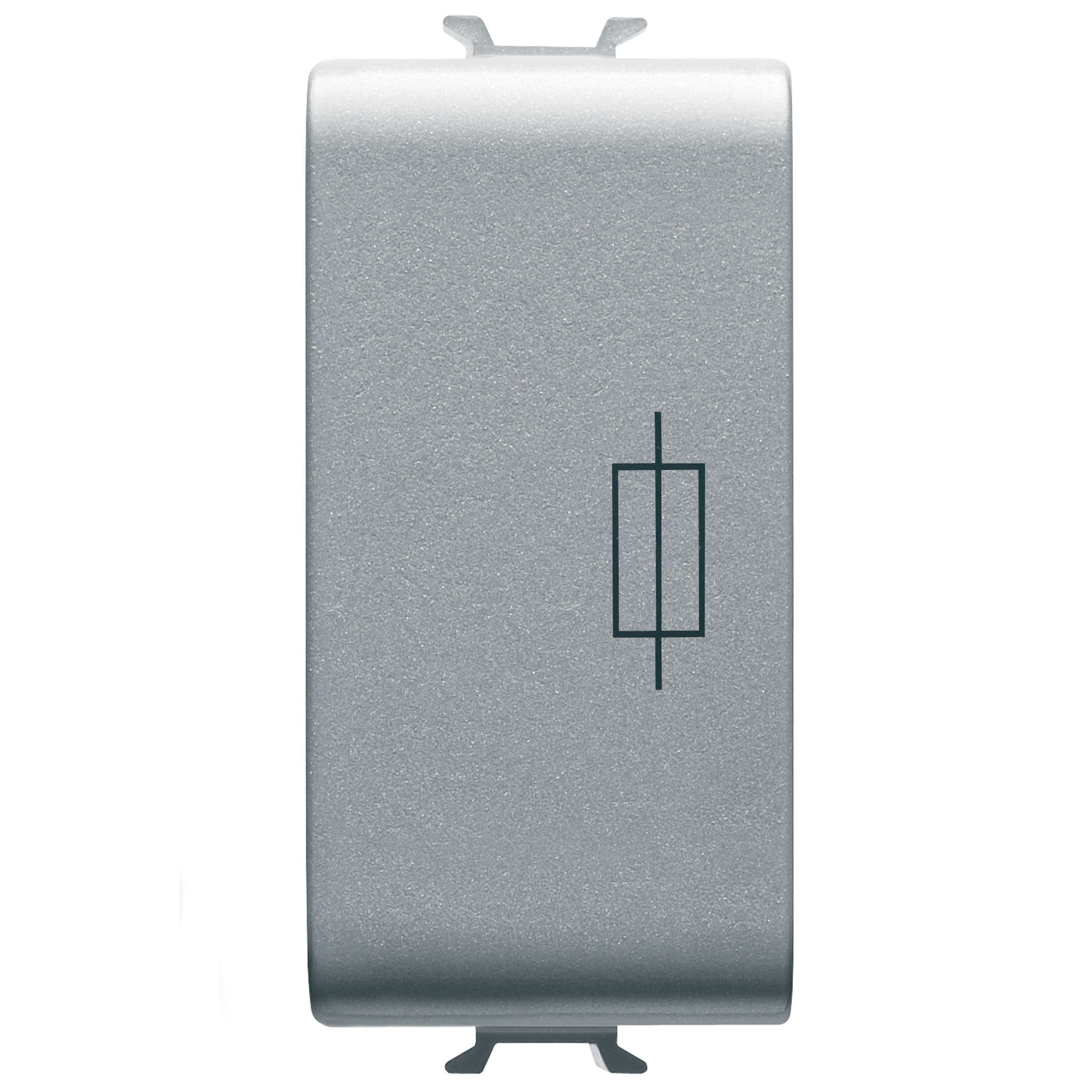 GEWISS - PORTAFUSIBILE - 250V ac 16A - 1 MODULO - TITANIO - CHORUSMART