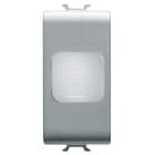 GEWISS - SPIA DI SEGNALAZIONE SINGOLA - OPALE - 1 MODULO - TITANIO - CHORUSMART