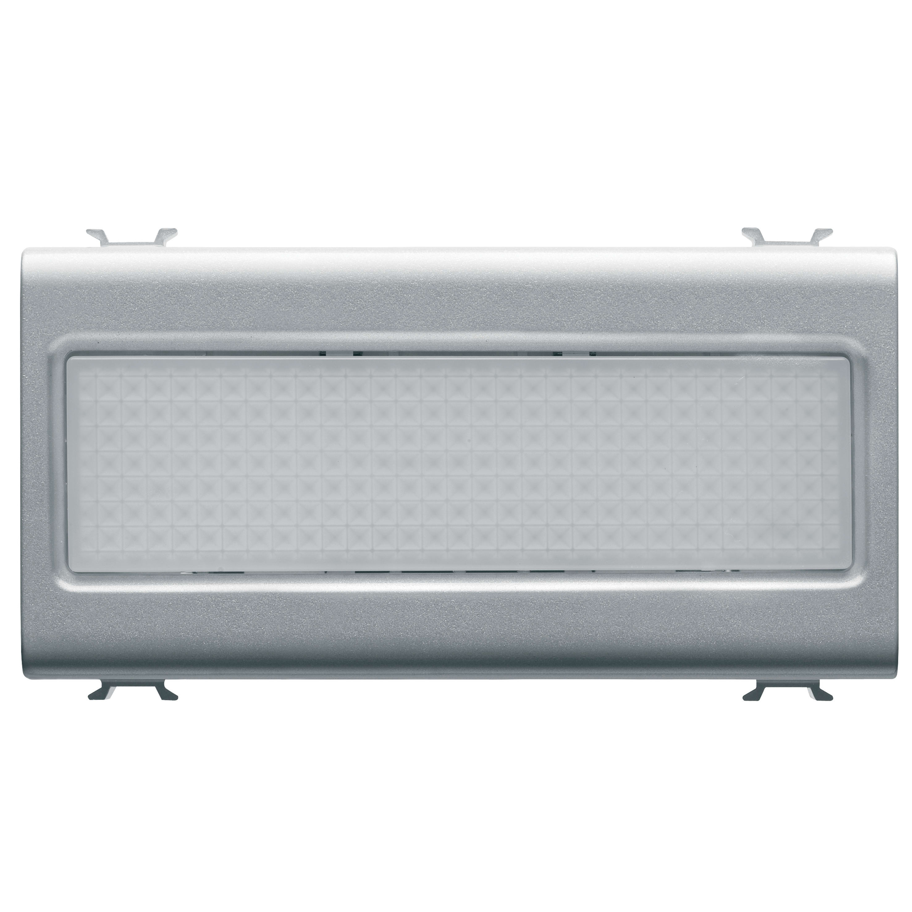 GEWISS - LAMPADA AUTONOMA DI EMERGENZA - 230Vac 50/60Hz 1h - 4 MODULI - TITANIO - CHORUSMART