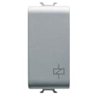 GEWISS - RELE' MONOSTABILE 230V ac 50/60Hz - 1P 1NA/NC 10A(AC1)/4A(AC15)250Vac - 1 MODULO - TITANIO - CHORUSMART