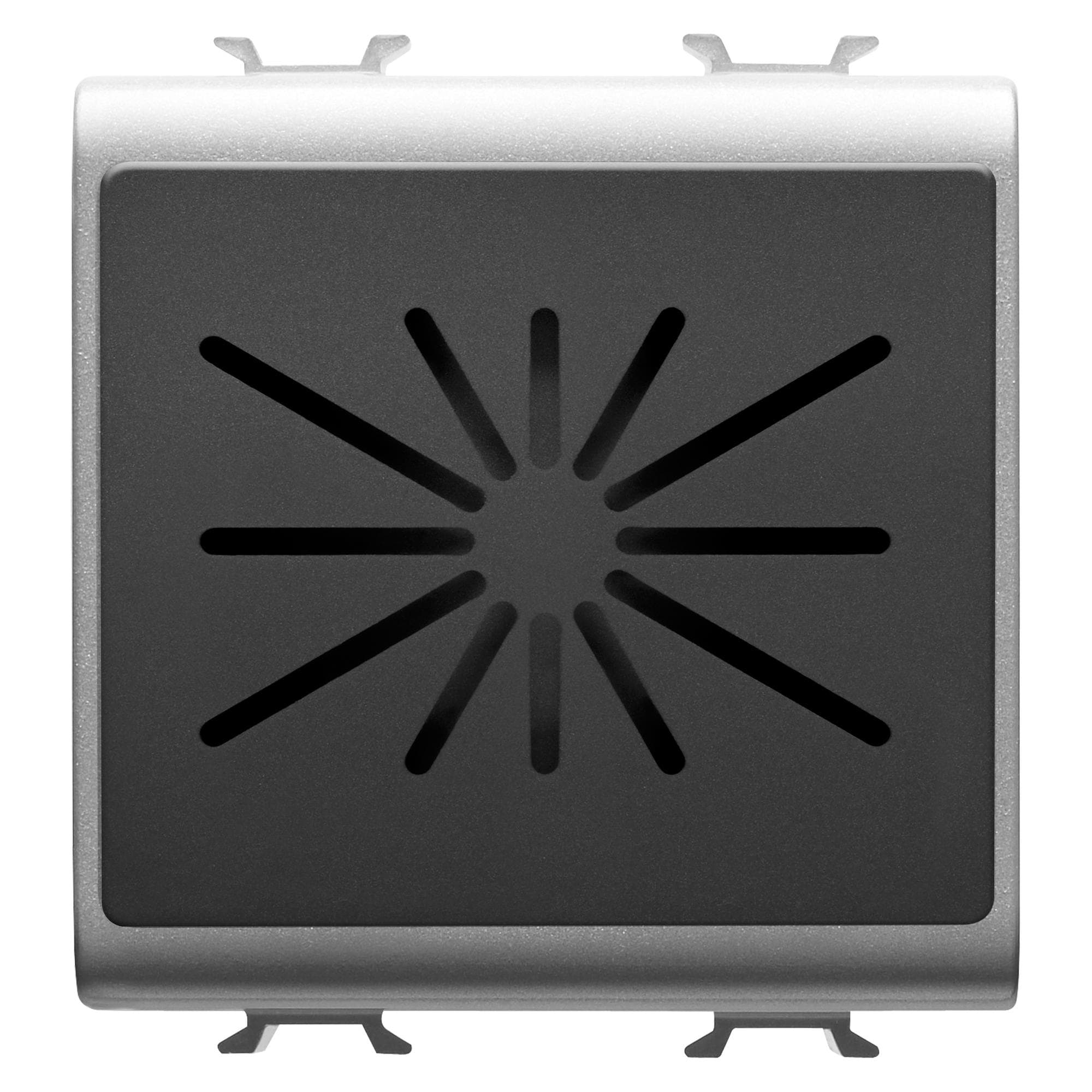 GEWISS - AVVISATORE ACUSTICO DA INCASSO - ANTIFURTO FILARE - TITANIO - CHORUSMART