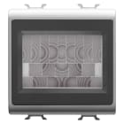 GEWISS - RIVELATORE VOLUMETRICO INFRAROSSI DA INCASSO - ANTIFURTO FILARE - TITANIO - CHORUSMART GW14941