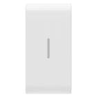 GEWISS - TASTO INTERCAMBIABILE PER COMANDI ASSIALI - CON DIFFUSORE - 1 MODULO - BIANCO SATINATO - CHORUSMART