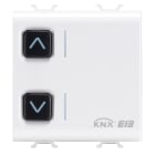 GEWISS - ATTUATORE PER TAPPARELLE - 1 CANALE - 6A - KNX - 2 MODULI - BIANCO SATINATO - CHORUSMART