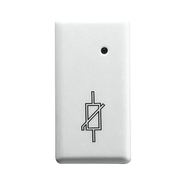 GEWISS - LIMITATORE DI SOVRATENSIONI CON SEGNALAZIONE INTERVENTO - 250V ac - 75J - 1 MODULO - SYSTEM WHITE