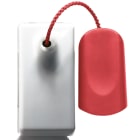 GEWISS - PULSANTE BIPOLARE 250V ac - NA 10A - A TIRANTE - 1 MODULO - SYSTEM WHITE