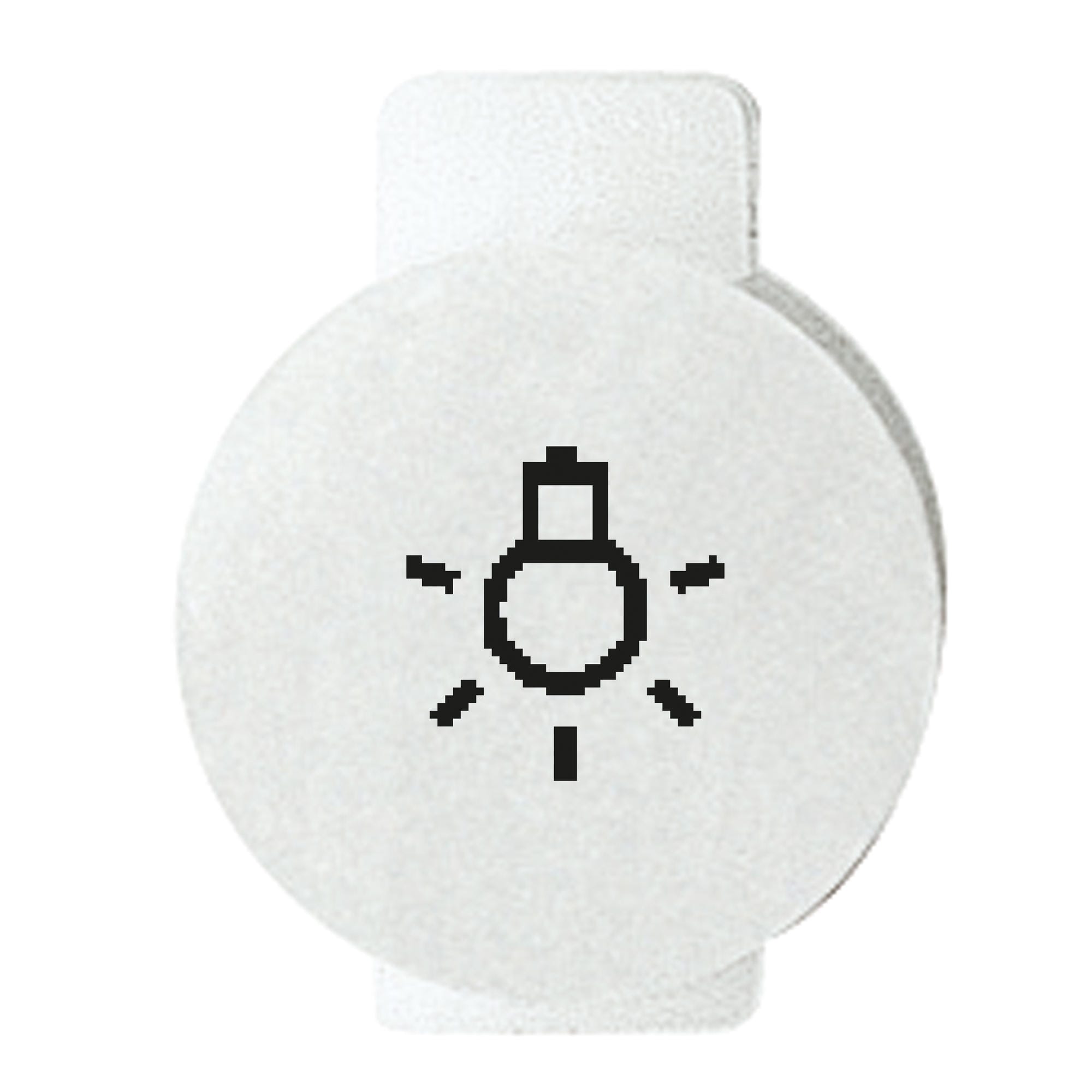 GEWISS - LENTE CON SIMBOLO ILLUMINABILE PER APPARECCHI DI COMANDO - LUCE - SIMBOLO LUCE - SYSTEM