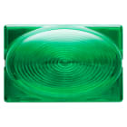 GEWISS - LAMPADA SEGNAPASSO CON DIFFUSORE SPORGENTE - 12/24V - VERDE - 3 MODULI - SYSTEM