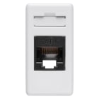 GEWISS - PRESA RJ45 - 4 COPPIE - CATEGORIA 6 - UTP - TOOLLESS - 1 MODULO - SYSTEM WHITE
