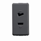 GEWISS - PRESA SELV - 2P 6A 24V POLARIZZATA - 1 MODULO - SYSTE WHITE