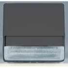 GEWISS - LAMPADA SEGNAPASSO A LED - 12/230V ac - BIANCA - 2 MODULI - SYSTEM BLACK